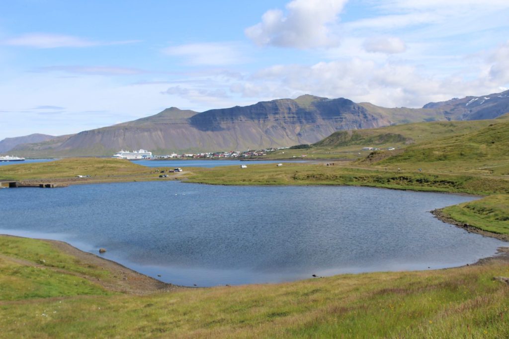 Grundarfjörður, View from Kirkjufellsfoss