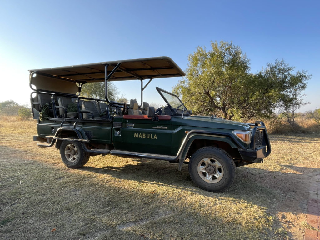 Mabula Lodge safari vehicle
